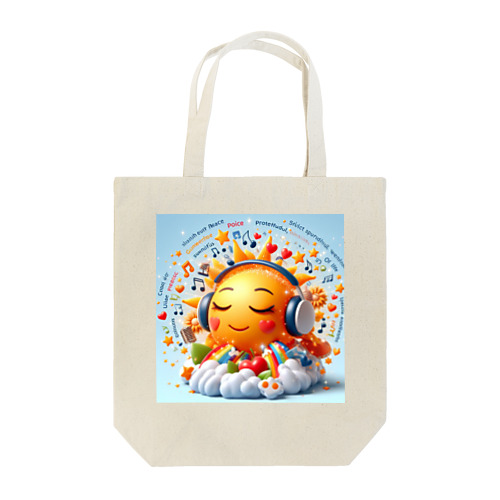 smile dream music Tote Bag