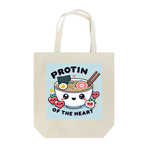 ラーメンは心のプロテイン Tote Bag