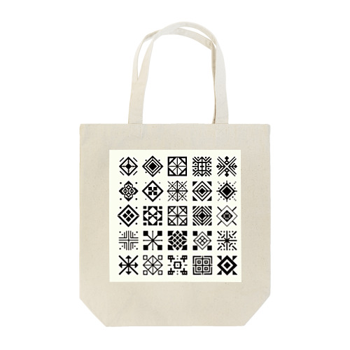 和風柄　幾何学模様 Tote Bag