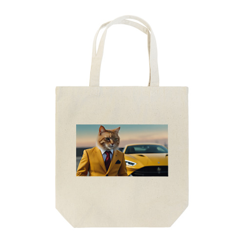 大富豪の猫 Tote Bag
