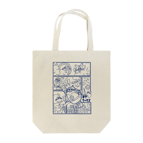 六つ目パンデミック計画 BLUE Tote Bag