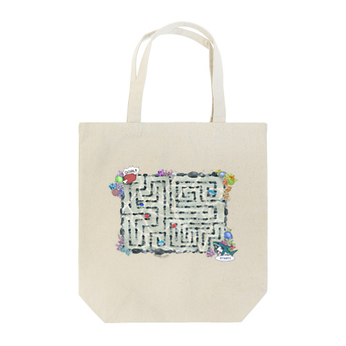 サメと迷路 Tote Bag