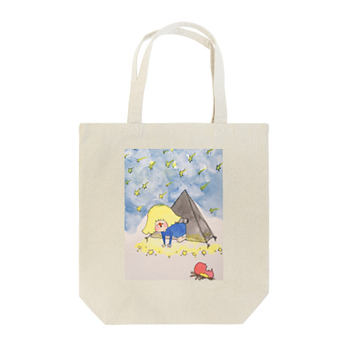 テンションあげ子:流星群 Tote Bag