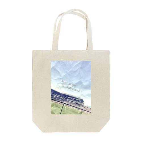 Do you like baseball GAME Tote Bag