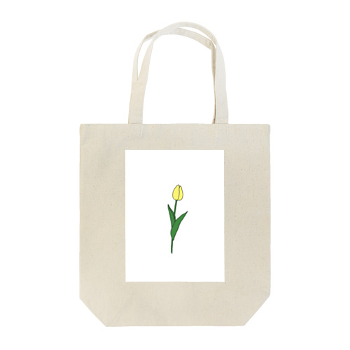 yellow tulip 🌷 トートバッグ