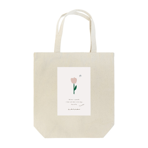 蝶々 チューリップ Tote Bag