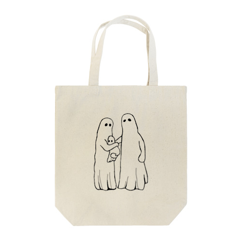 だっこおばけファミリー Tote Bag