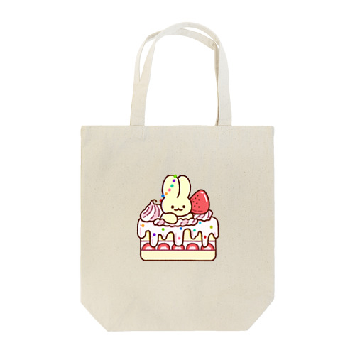 ケーキとうさぎさん Tote Bag