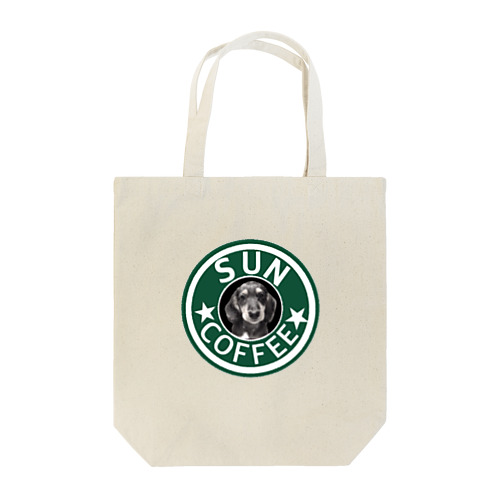 ミニチュアダックスフンド(スタバ風、SUN) Tote Bag