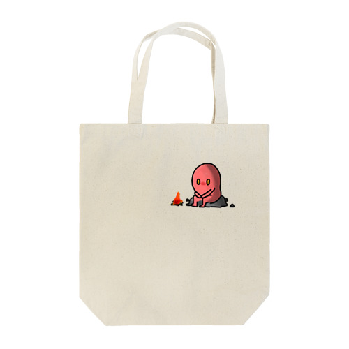 ひとりでたき火 Tote Bag