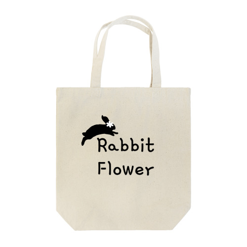 RabbitFlower Tote Bag