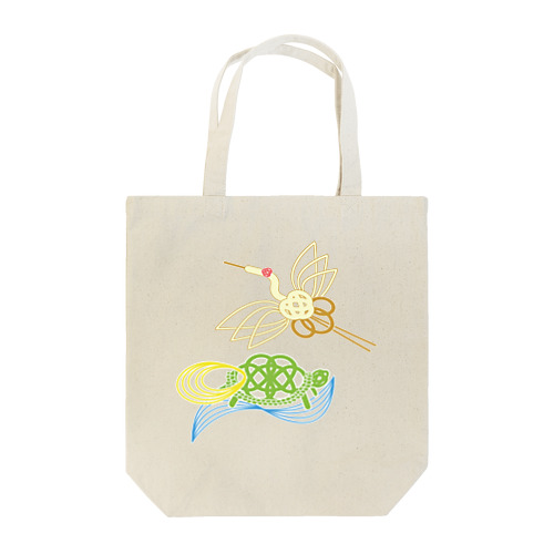 水引の鶴と亀 Tote Bag