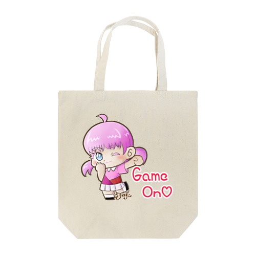 ゲームオン！モモちゃん Tote Bag