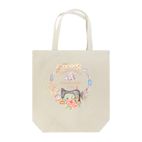 ツキネコハンドメイド部 Tote Bag