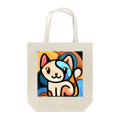 Mysterious Cat Tote Bag