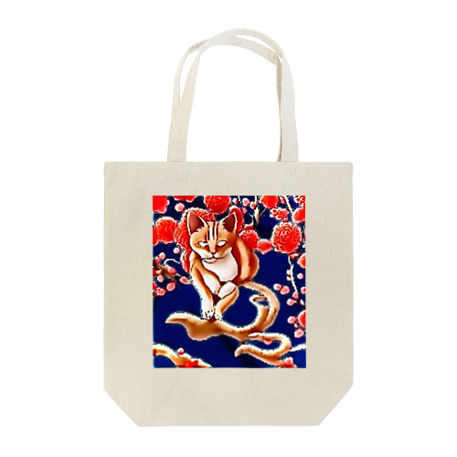 和風猫｢凡｣ Tote Bag