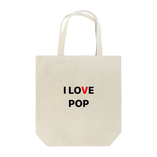 I LOVE POP Tote Bag
