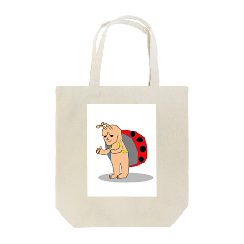 どうみても天道虫　ひとり Tote Bag