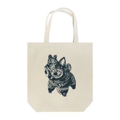 土偶犬ドッグゥ（透過イラスト版） Tote Bag