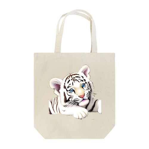 ホワイトタイガーの赤ちゃん Tote Bag