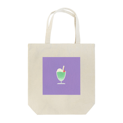 しゅわしゅわ、クリームソーダ Tote Bag