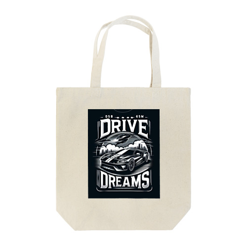 Drive your dreams トートバッグ