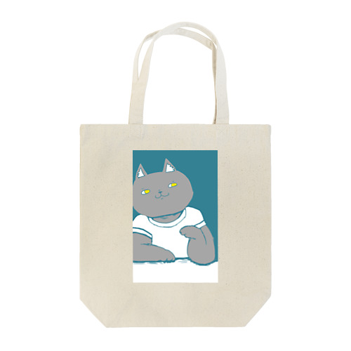 灰色猫 Tote Bag