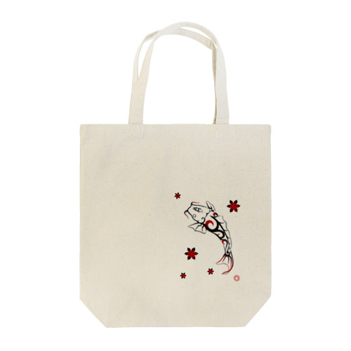 Tribal-鯉- Tote Bag