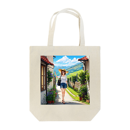 旅する女性 Tote Bag