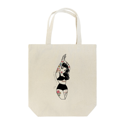 タトゥーガール Tote Bag