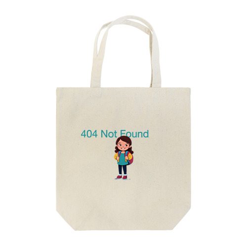 404 Not Found ガール トートバッグ