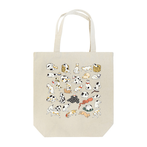 国広猫まみれ Tote Bag