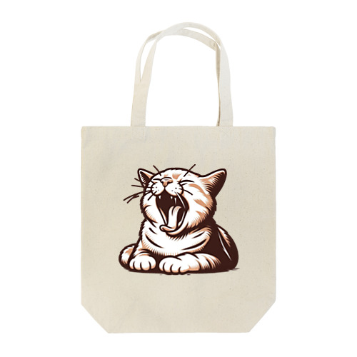 あくび猫 Tote Bag