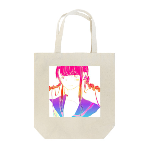 みつあみ少女⑥ Tote Bag