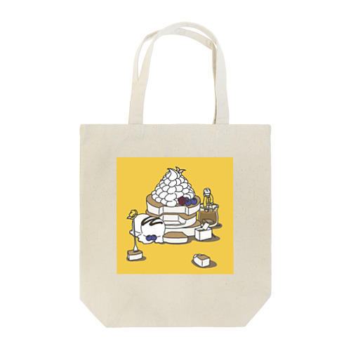 パンケーキ準備 Tote Bag