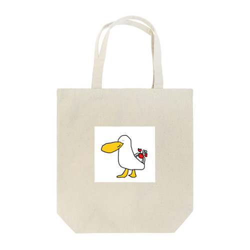 あひるとかに Tote Bag