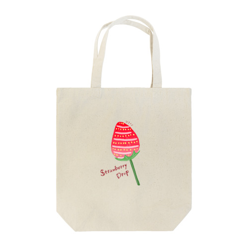 Strawberry Drop Tote Bag
