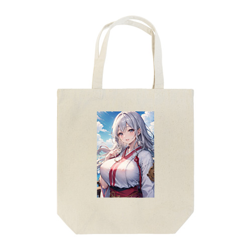 巫女姿のママ Tote Bag