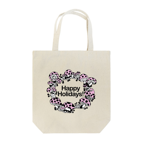 きのこリン　ぱ〜と2　#HappyHolidays Tote Bag
