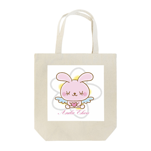 天使のうさぎハピバニちゃん Tote Bag