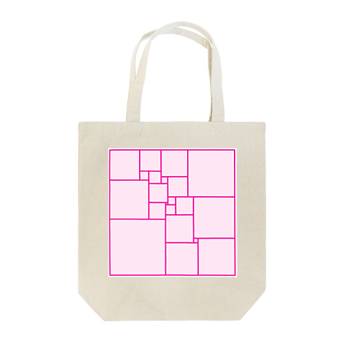 四角形その３（仮） Tote Bag