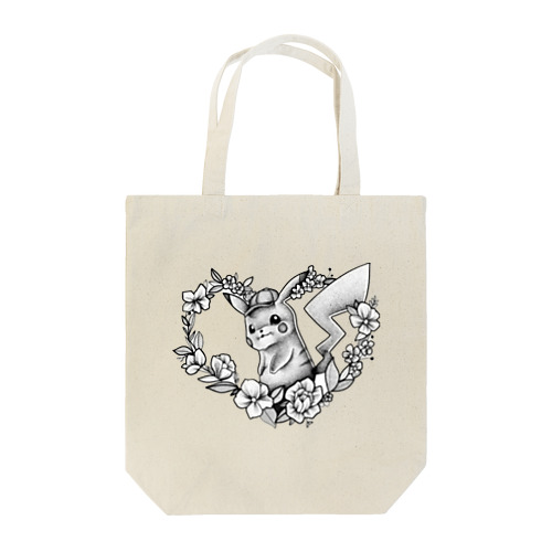 お花とピカチュウ Tote Bag