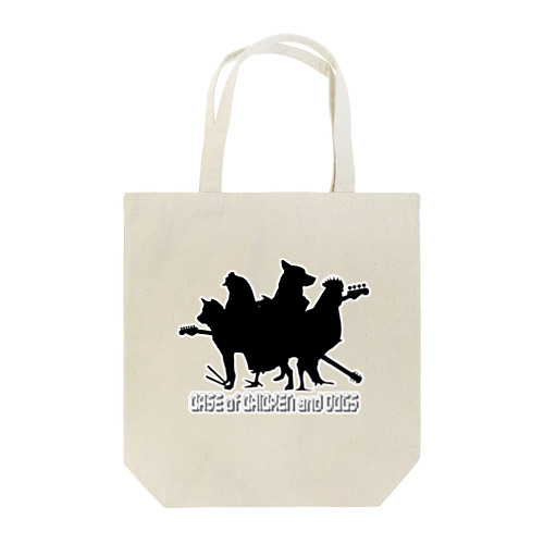 Case of CHICKEN and DOGS Tote Bag