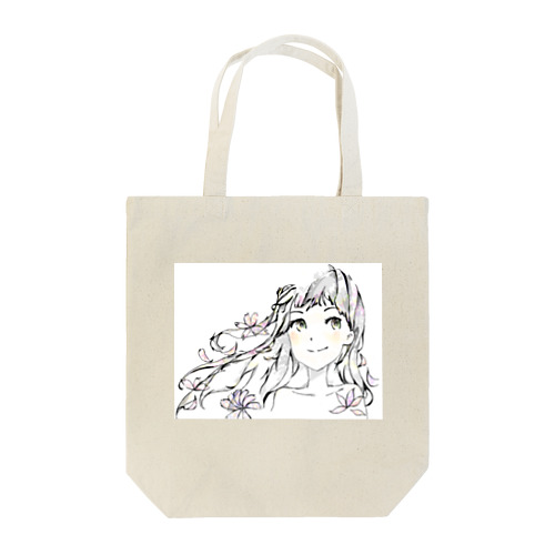 桜と女の子 Tote Bag