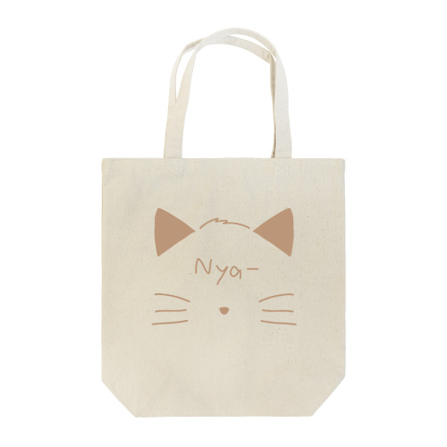 Nya-＞ω＜ Tote Bag