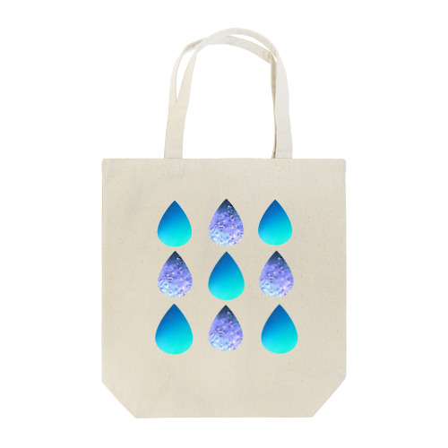 Jewel drops Tote Bag