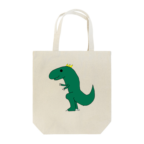 ちびっ子恐竜「ティラぞう」セリフ無し版 Tote Bag
