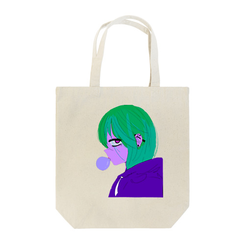 ガム　女の子 Tote Bag