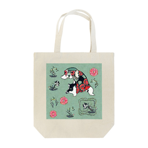 和の世界の犬 Tote Bag