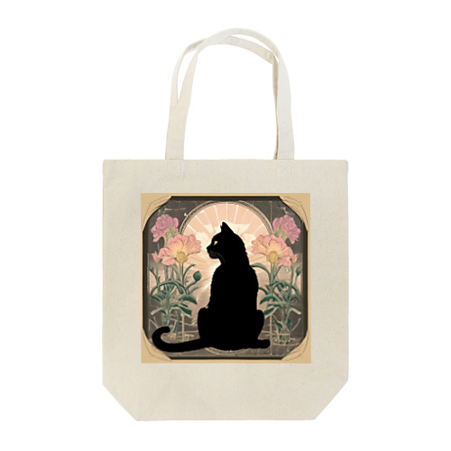 黒猫トート Tote Bag